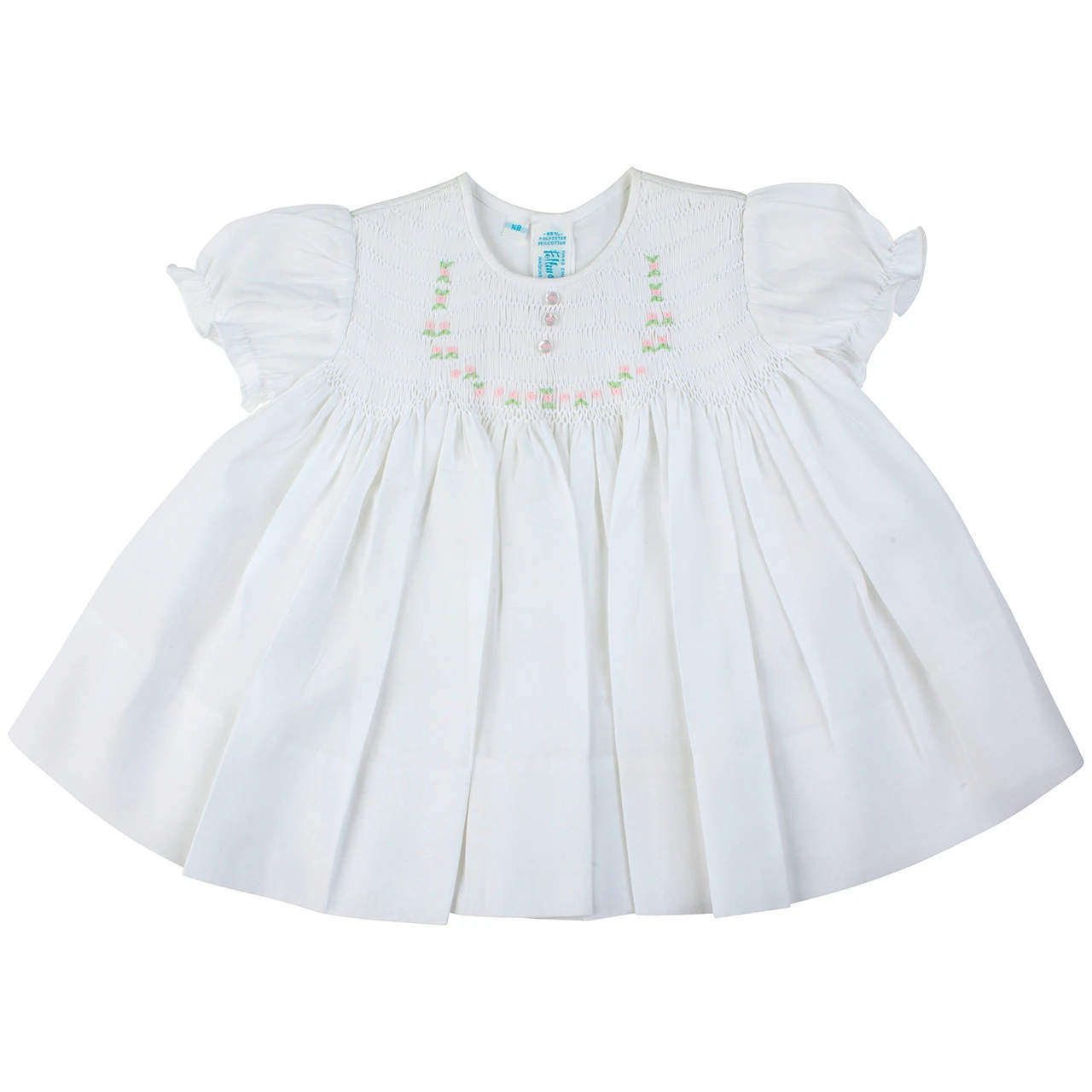 Smocked Rose Dress 3 Smocked Rose Dress
