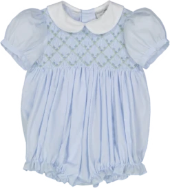 Diamond Smocked Rosebud Bubble 7 Diamond Smocked Rosebud Bubble -Baby Clothing Store baby onesie0 Front 40225 90285.1637785817
