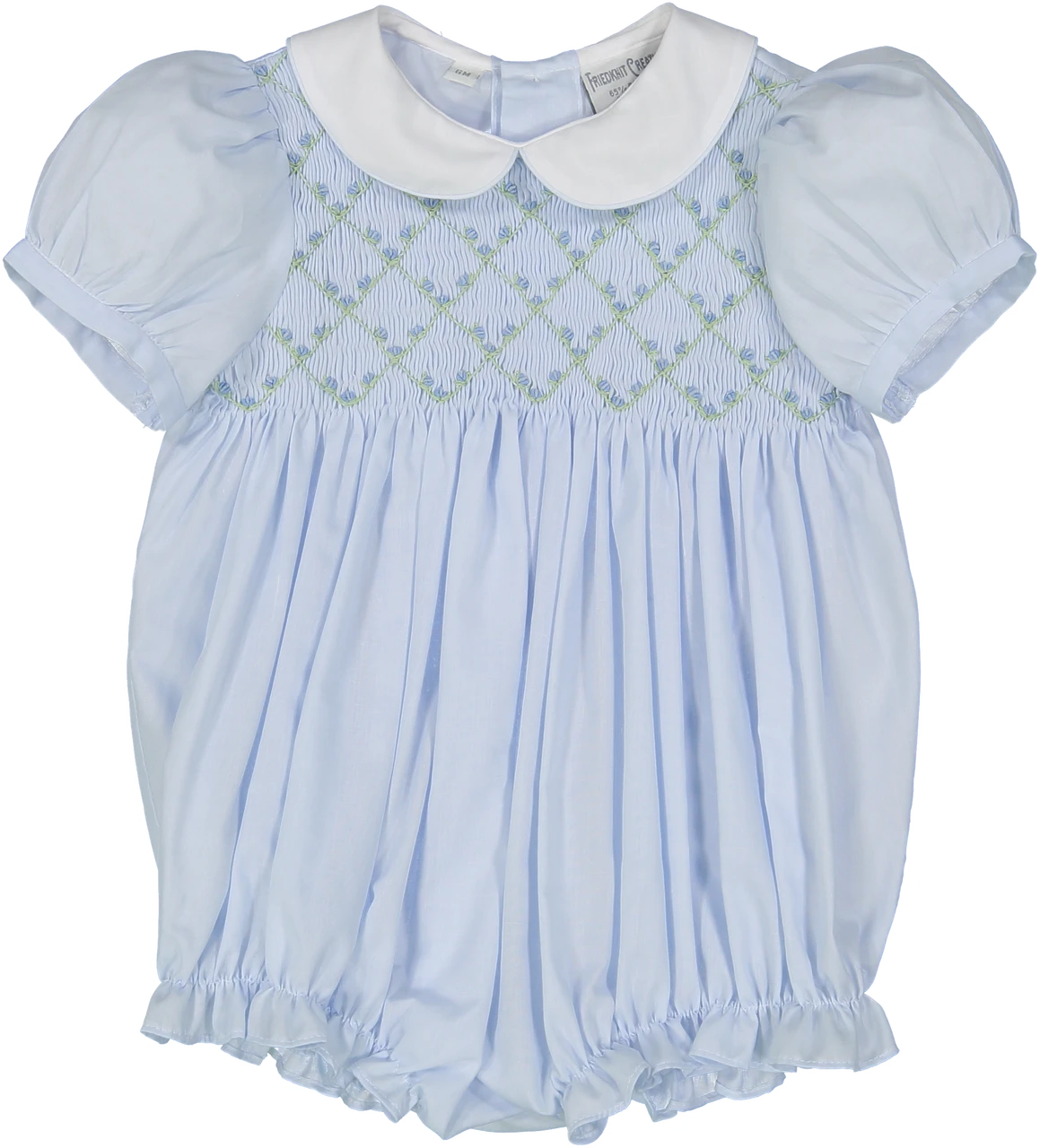 Diamond Smocked Rosebud Bubble 5 Diamond Smocked Rosebud Bubble - Image 3