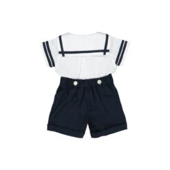 Doll Sailor Bobby Suit With Hat -Baby Clothing Store d304 whnv b back navy copy 80194.1637947453